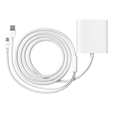 Mini DisplayPort to Dual-Link Display Adapter with USB Extension Image 0