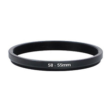 58mm-55mm Step Down Ring Image 0