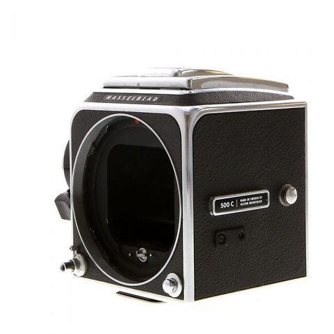 500C Medium Format Film Camera Body, Chrome - Pre-Owned Image 1