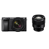 Alpha a6400 Mirrorless Digital Camera with 18-135mm Lens (Black) and FE 85mm f/1.8 Lens Thumbnail 0