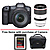 EOS R5 Mirrorless Digital Camera with 24-105mm f/4L Lens and RF 70-200mm f/2.8 L IS USM Lens
