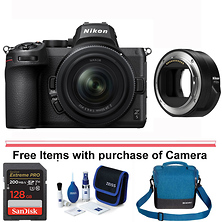 Z 5 Mirrorless Digital Camera with 24-50mm Lens and FTZ II Mount Adapter Image 0