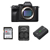 Alpha a7R IV Mirrorless Digital Camera Body w/Sony NPF-Z100 Battery & Promaster Dual Charger Thumbnail 0