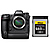 Z 9 Mirrorless Digital Camera Body with Nikon 660GB CFexpress Type B Memory Card