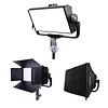 Nova P600c RGBWW LED Panel Kit with Softbox and Barndoors Thumbnail 0