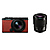 Lumix DC-S9 Mirrorless Digital Camera with 18-40mm Lens (Crimson Red) with Lumix S 50mm f/1.8 Lens
