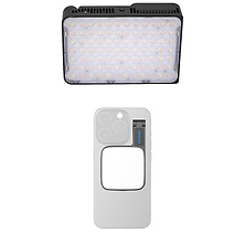 Ace 25x Bi-Color LED Light Panel (Charcoal) with Go Mini MagSafe LED Light (Charcoal) Image 0
