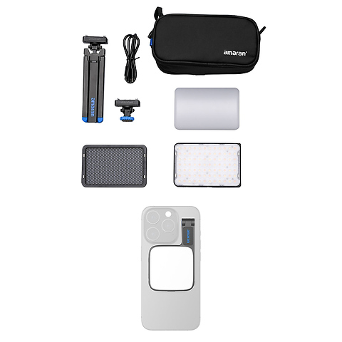 Ace 25x Bi-Color LED Light Panel All-in-One Creator Kit (Charcoal) Image 0