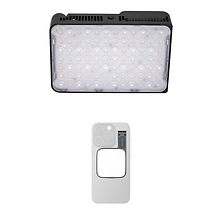 Ace 25c RGB LED Light Panel (Charcoal) with Go Mini MagSafe LED Light (Charcoal) Image 0