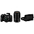 Z50 II Mirrorless Digital Camera with 16-50mm, 50-250mm Lenses and GL X Nikon Splash Crossbody Bag (Black)