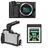 ZR 6K Cinema Camera with SmallRig Cage, and Delkin Devices 512GB POWER 4.0 CFexpress Type B Memory Card Thumbnail 0