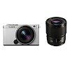 Lumix DC-S9 Mirrorless Digital Camera with 18-40mm Lens (White/Silver) and Lumix S 50mm f/1.8 Lens Thumbnail 0