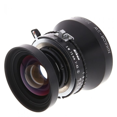 75mm f/4.5 Nikkor SW BT Copal 0 Large Format Lens - Pre-Owned Image 1
