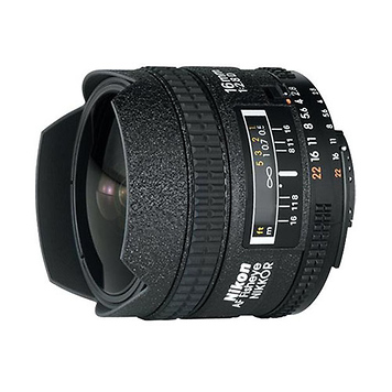 Fisheye AF Nikkor 16mm f/2.8D Autofocus Lens