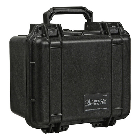 1300 Mini-D Watertight Hard Case - Black Image 1