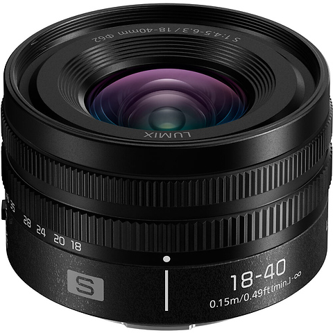 Lumix S 18-40mm f/4.5-6.3 Lens (L-mount) Image 0