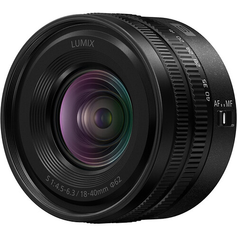 Lumix S 18-40mm f/4.5-6.3 Lens (L-mount) Image 1