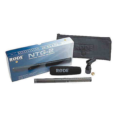 NTG-2 Battery or Phantom Powered Condenser Shotgun Microphone for Video Image 1