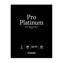 Photo Paper Pro Platinum, 8.5x11in., 20 Sheets Image 0