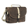 F-803 Waxwear Camera Satchel Shoulder Bag (Brown) Thumbnail 0