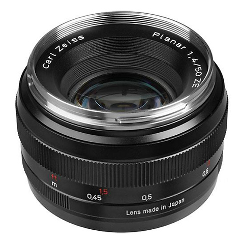 50mm f/1.4 ZE Planar T* Lens (Canon EF Mount) Image 0