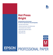 Hot Press Bright Smooth Matte Paper, 17 x 22in - 25 Sheets Image 0