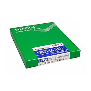 Provia RDPIII 100F 4x5 - 20 Sheets