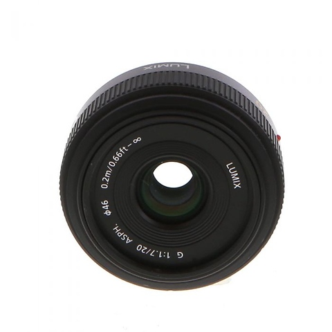 Lumix G 20mm f/1.7 ASPH Pancake AF Lens for Micro Four Thirds - Pre-Owned Image 0