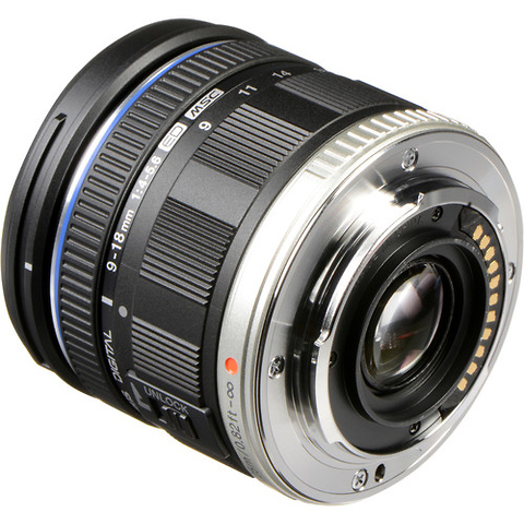 M.Zuiko Digital ED 9-18mm f/4-5.6 Lens Black - Pre-Owned Image 1