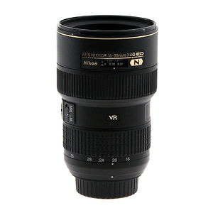 Nikkor 16-35mm f/4.0 G AF-S ED VR Lens - Pre-Owned