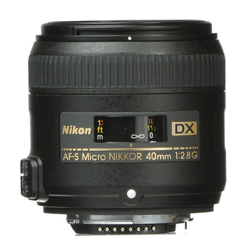 40mm f/2.8G AF-S DX Micro-Nikkor Lens