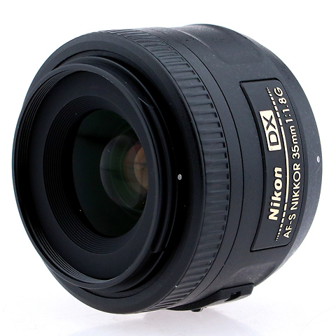 AF-S DX NIKKOR 35mm f/1.8G Lens - Pre-Owned Image 0