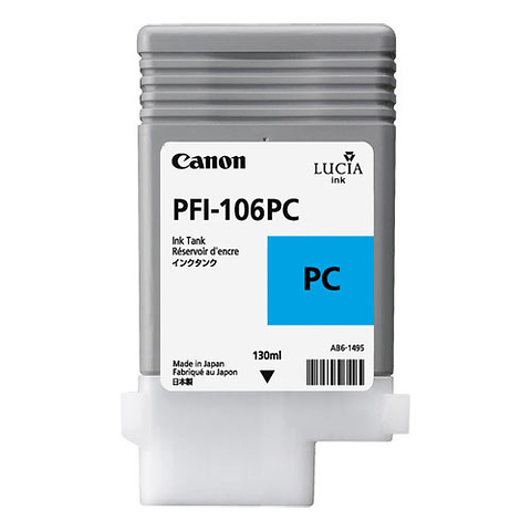 PFI-106 Ink Cartridge (Photo Cyan) Image 0