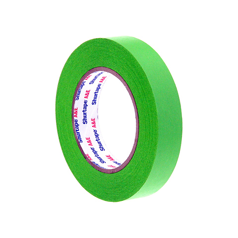 1 Inch Paper Tape (Green) Image 0