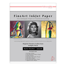 Matte Fine Art Smooth Archival Inkjet Paper Sample Pack (8.5 x 11 inch., 14 Sheets) Image 0