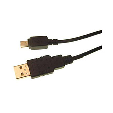 Mini USB 5 Pin Male to USB Type A (6 ft.) Image 0