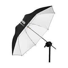 Shallow White Umbrella (Small, 33 In.) Image 0