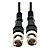 RG174 Coax Cable With BNC Male to Male (3 ft.)