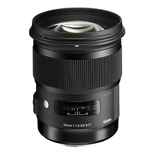 50mm f/1.4 DG HSM Art Lens for Canon EF - Open Box Image 0