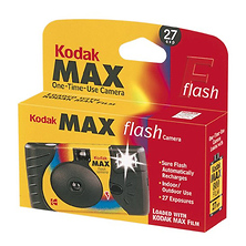MAX Single Use 35mm Film Camera With Power Flash Image 0