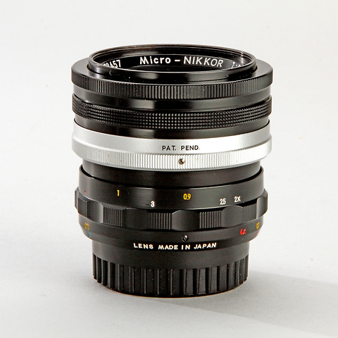 Nikkor 5.5cm f/3.5 Micro Preset Lens - Pre-Owned Image 1