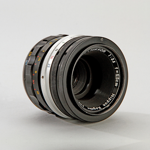 Nikkor 5.5cm f/3.5 Micro Preset Lens - Pre-Owned Image 2