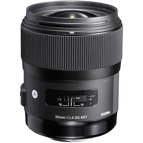 Sigma 35mm f/1.4 DG HSM Art Lens for Nikon F - Pre-Owned Image 0