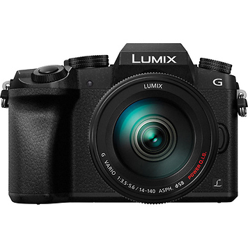 Lumix DMC-G7 Mirrorless Micro Four Thirds Digital Camera with 14-140mm Lens (Black)