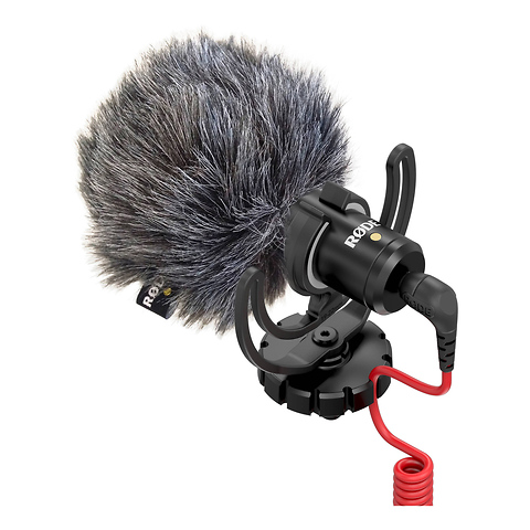 VideoMicro Compact On-Camera Microphone with Rycote Lyre Shock Mount Image 1