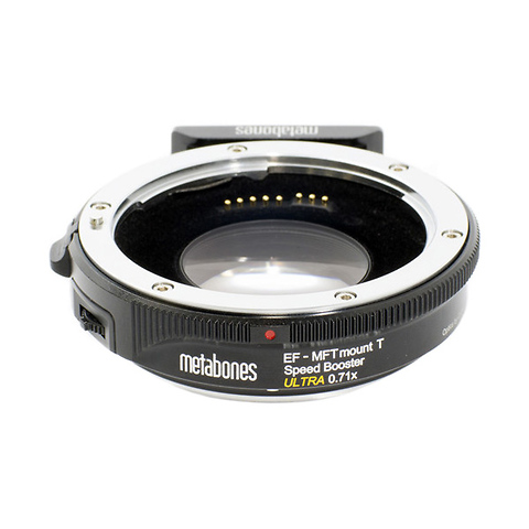 T Speed Booster Ultra 0.71x Adapter for Canon Full-Frame EF-mount Lens to MFT Camera Image 2