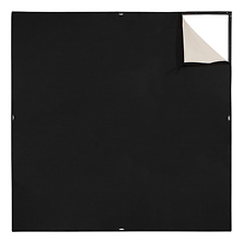 Scrim Jim Cine Unbleached Muslin/Black Fabric (6 x 6 ft.) Image 0