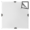 Scrim Jim Cine Silver/White Bounce Fabric (4 x 4 ft.) Thumbnail 0