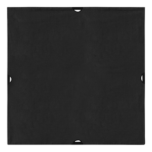 Scrim Jim Cine Solid Black Block Fabric (4 x 4 ft.)