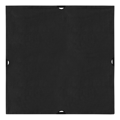 Scrim Jim Cine Solid Black Block Fabric (4 x 4 ft.) Image 0